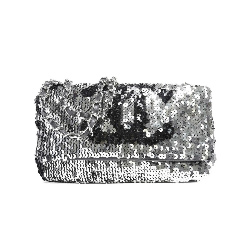 Chanel Sequin Reversible 'Summer Night' Flap Bag - Picture 1 of 12
